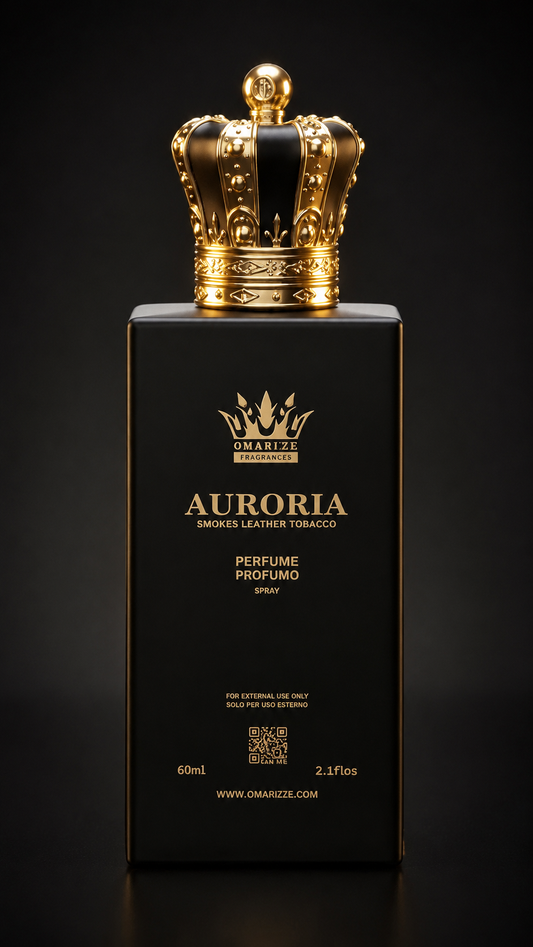 Omarize Auroria 60ml perfume bottle and box